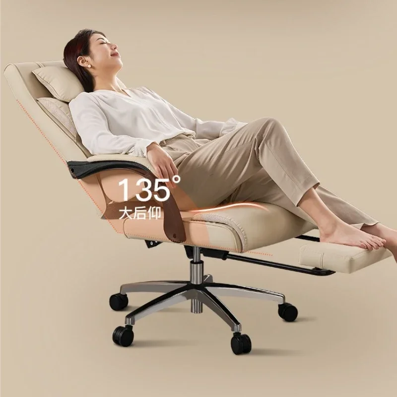 Sofas - Silla de oficina de cuero, silla