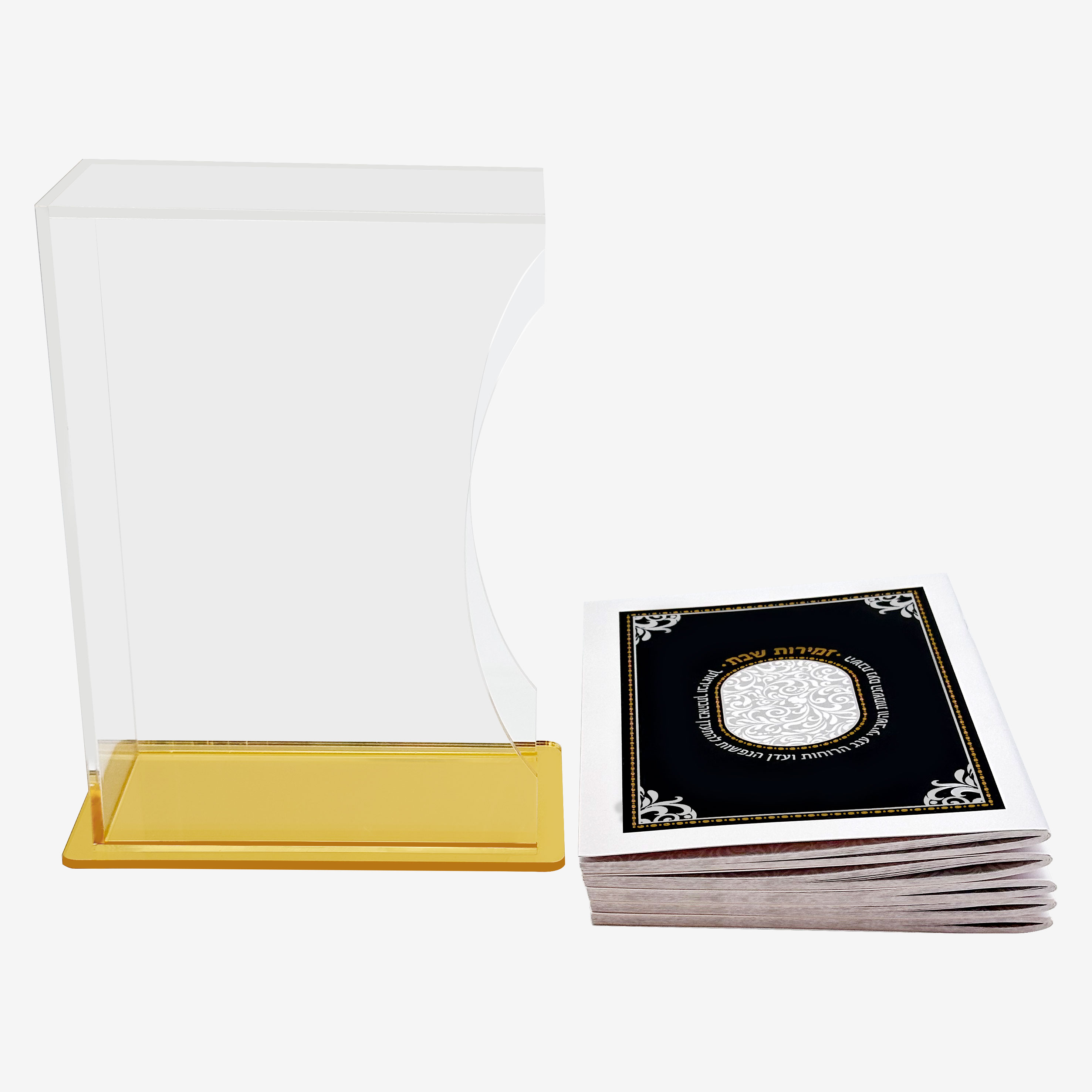 Storage - Caja de Zemirot de Acrílico Judaica