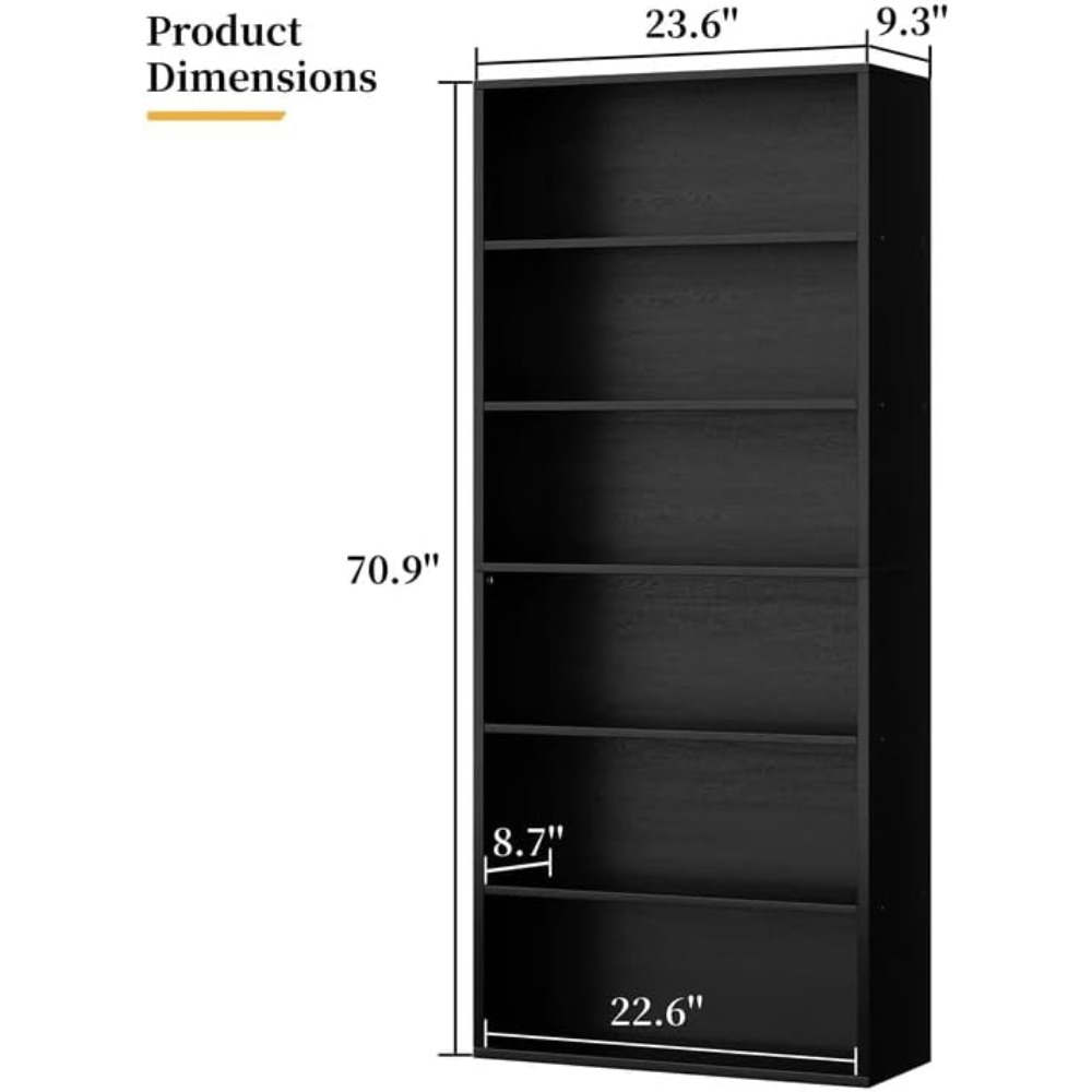 Librería Abierta de 6 Niveles, - Storage reseña y precio
