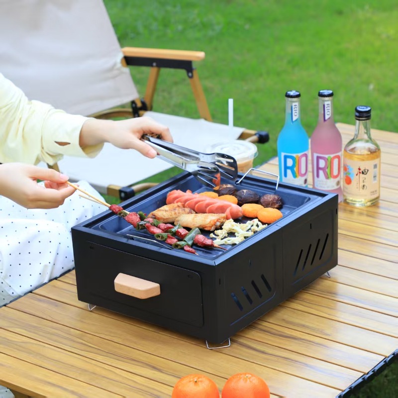 Parrilla portátil de carbón pa - Outdoor Furniture reseña y precio