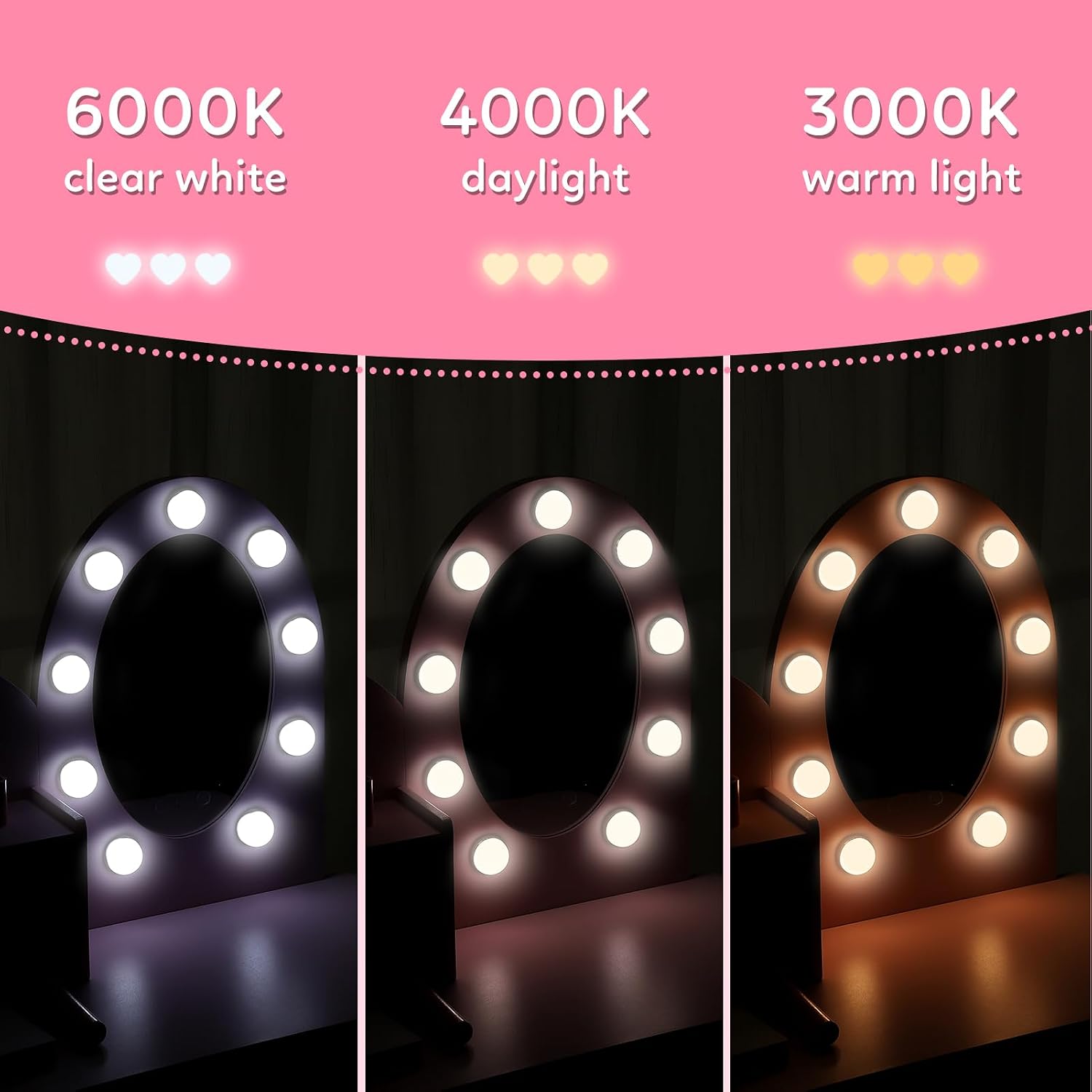 Set de tocador infantil con es - Dressing Table Vanity With Lighted Mirror reseña y precio