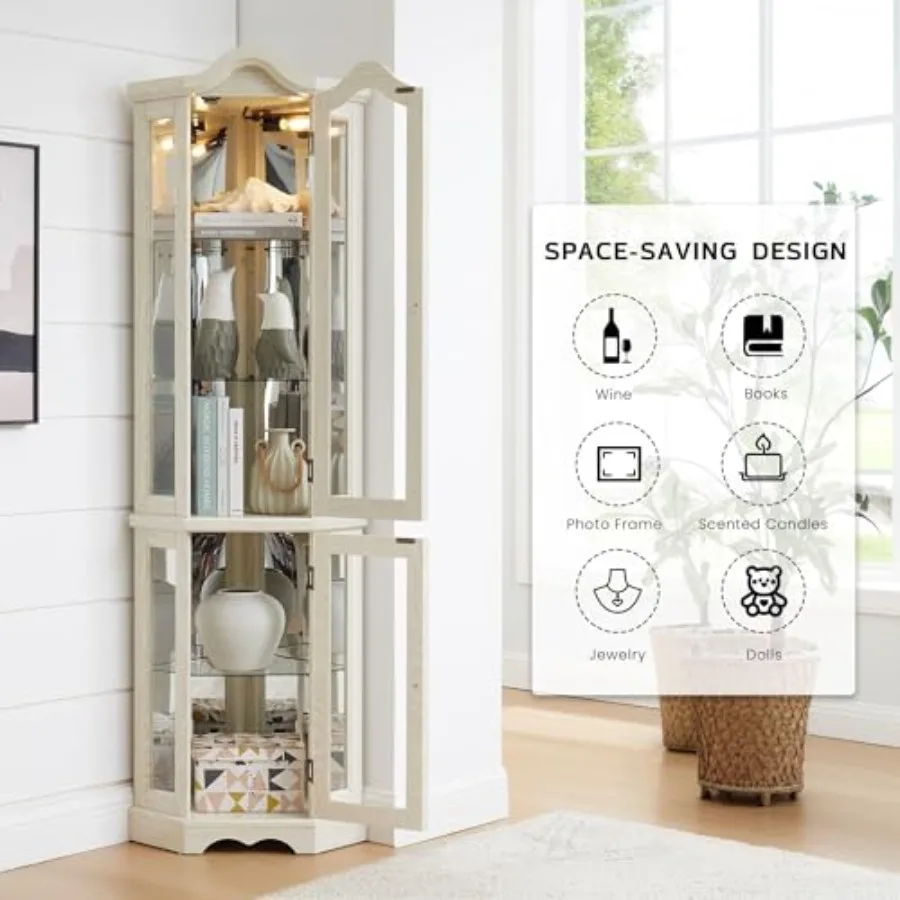 Vitrina de esquina para guarda - Storage reseña y precio