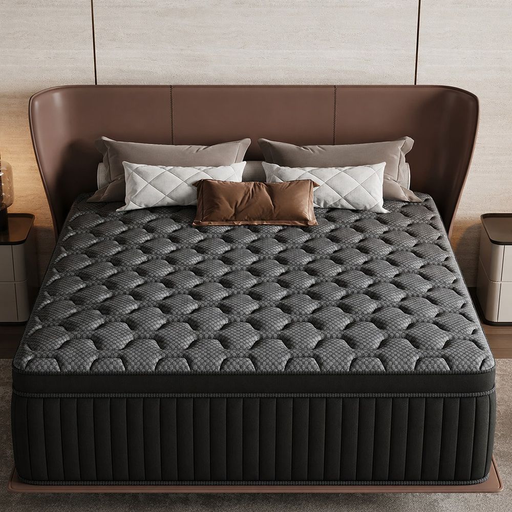 Colchón, Tamaños 8, 10, 12, 14 - Memory Foam Mattress In A Box Queen reseña y precio
