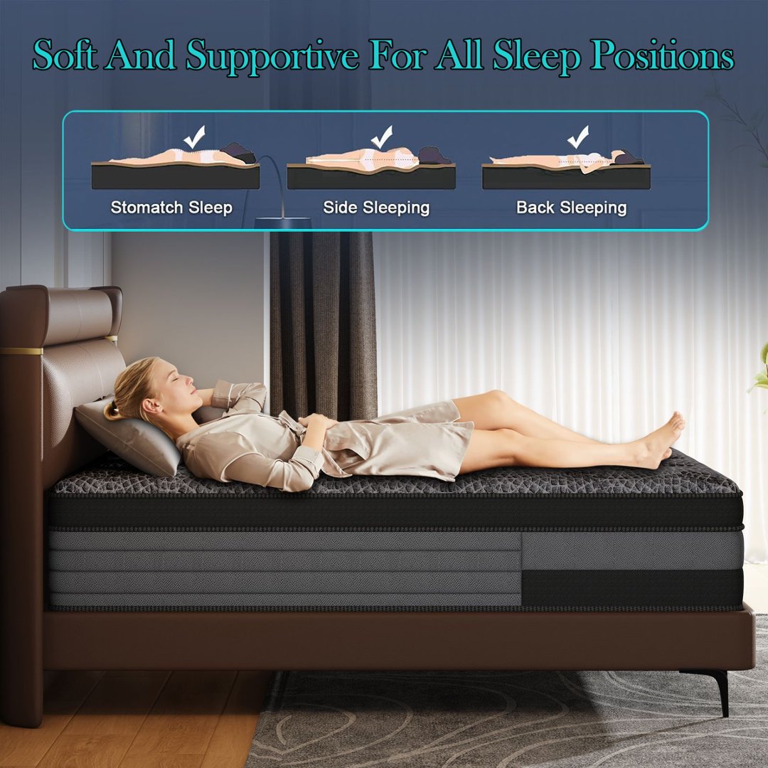 Colchón de Espuma Viscoelástic - Memory Foam Mattress In A Box Queen reseña y precio